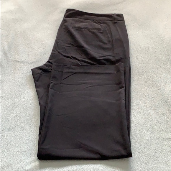 Daisy Fuentes Straight Leg Dress Pant | Onyx - Picture 3 of 9